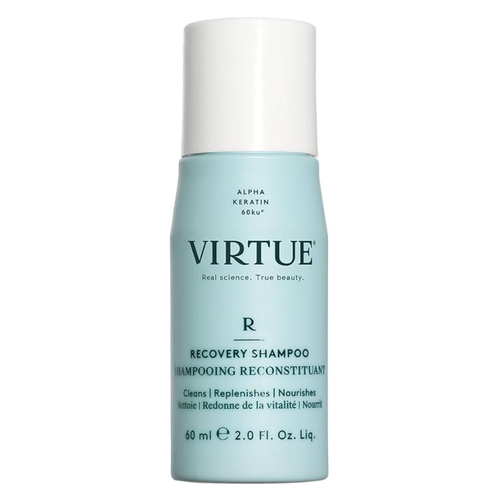 VIRTUE Recovery Keratin Shampoo for Damaged Hair | 2 FL OZ